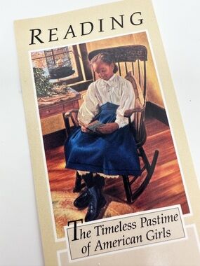 Addy Walker Reading Bookmark by American Girl Pleasant Company rare ephemera new